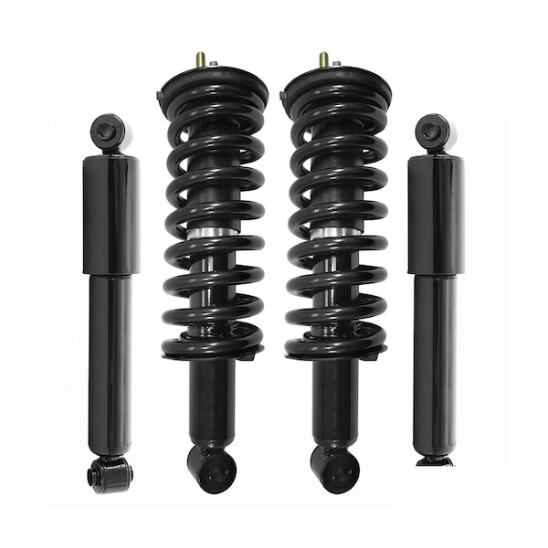 Unity 4-11290-255050-001 Front and Rear Complete Strut Assembly Shock Kit 4-11290-255050-001 - main